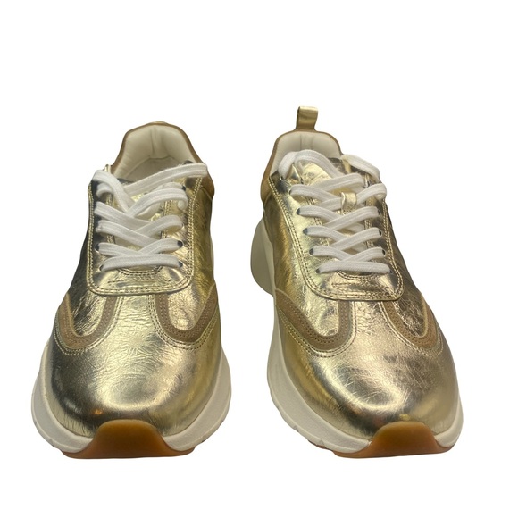 Tory Burch Gold Women's Sneakers - Picture 5 of 9